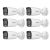 HIKVISION Überwachungskamera Set 6x IP Bullet Kamera DS-2CD3027G2-LS(2.8mm) 
