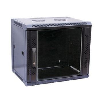 VALUE - Schrank - Wand montierbar - Schwarz - 6U - 48.3 cm (19")