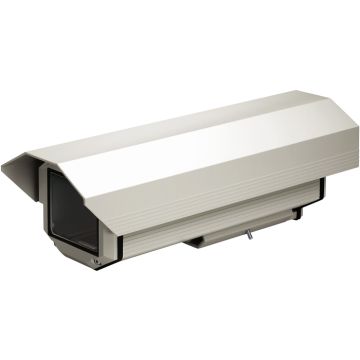 Videotec HEG37K1A074 Wetterschutzgehäuse, Sonnenschutzdach, 365mm, Doppelheizung IN 115/230VAC