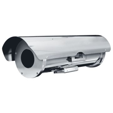 Videotec NTL1K1300 Edelstahl XL-Gehäuse, AISI 316, für Wärmebildkameras, Heizung, Germanium Ø70, 230V