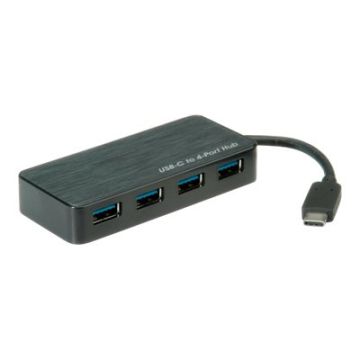 ROLINE - Hub - 4 x SuperSpeed USB 3.0 - Desktop