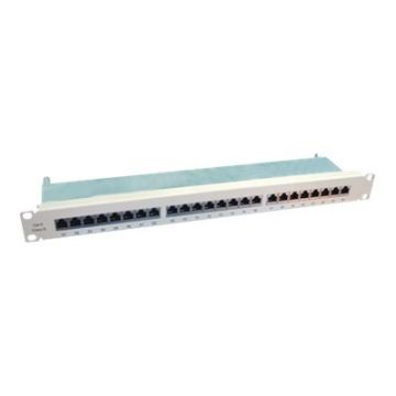Roline Value - Patch Panel - RJ-45 X 24 - Grau - 19"