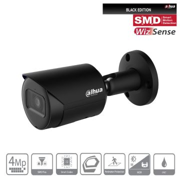 Dahua IPC-HFW2441SP-S-0280B-B (2,8mm) Bullet Kamera schwarz 4MP