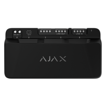 Ajax Superior LineSupply (45 W) Fibra Schwarz