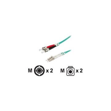 Roline LWL - Patch-Kabel - LC Multi-Mode (M) bis SC multi-mode (M) - 1 m - Glasfaser - 50/125 Mikrometer