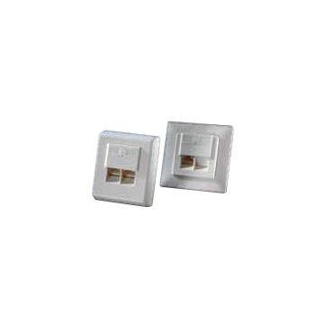 Roline - Patch Panel - Elfenbein - 2 Ports