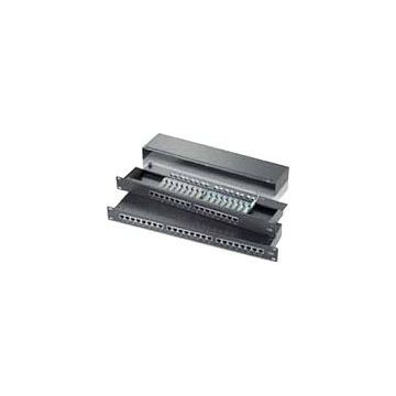 Roline - Patch Panel - Schwarz - 1U - 19" - 24 Ports