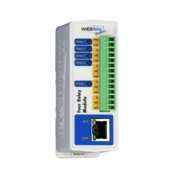 2N External IP Relay 4 OUT PoE Realais