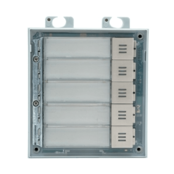 2N IP Verso Nameplate Module 5 Ruftasten Modul