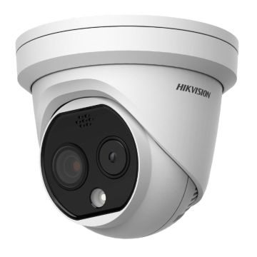HIKVISION DS-2TD1217B-3/PA IP Turret Thermal  Bi-Spektralkamera zur Messung der Körpertemperatur 