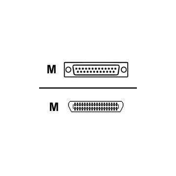 Roline - Druckerkabel - DB-25 (M) bis Centronics 36-Polig (M) - 6 m