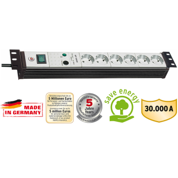 Brennenstuhl Premium-Line 19" Steckdosenleiste