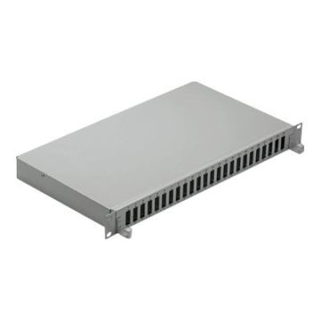 VALUE - Patch Panel - RAL 7035 - 1U - 48.3 cm (19") - 24 Ports
