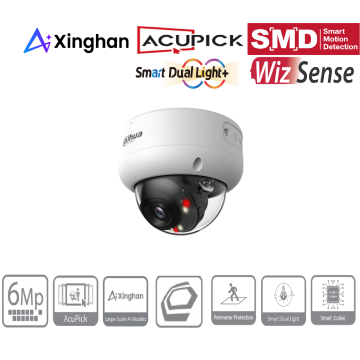 Dahua IPC-HDBW3649EP-S-IL-0280B (2,8 mm) Dome Kamera 6MP