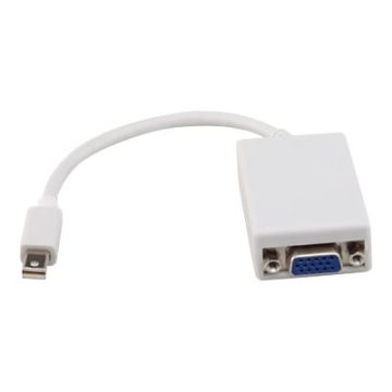 ROLINE Mini DisplayPort-VGA Adapter - Videokonverter - DisplayPort - weiß