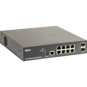 barox RY-LGSP28-28 19"-Switch mit Management und PoE +