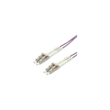 Roline LWL - Patch-Kabel - LC Multi-Mode (M) bis LC Multi-Mode (M) - 2 m - Glasfaser - 50/125 Mikrometer