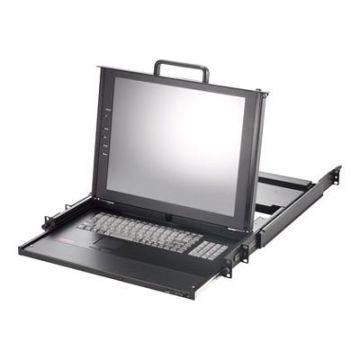 ROLINE - KVM-Konsole - PS/2 - 43.2 cm ( 17" ) - Rack - einbaufähig