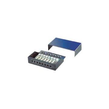 Roline - Patch Panel - Schwarz - 8 Ports