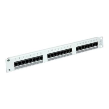 VALUE - Patch Panel - RJ-45 X 24 - Hellgrau - 19"