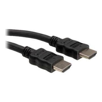 Roline HDMI High Speed Cable with Ethernet - HDMI mit Ethernetkabel - HDMI (M) bis HDMI (M) - 7.5 m - abgeschirmt - Schwarz