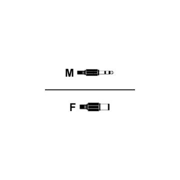 VALUE - Audioverlängerungskabel - stereo mini jack (M) bis stereo mini jack (W) - 2 m