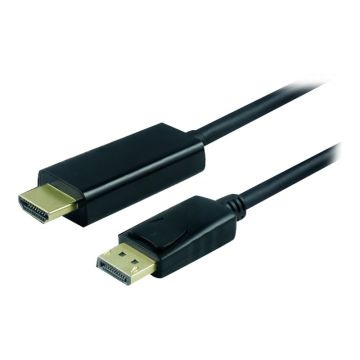 Roline - Videokabel - DisplayPort / HDMI - HDMI (M) bis DisplayPort (M) - 2 m - abgeschirmt