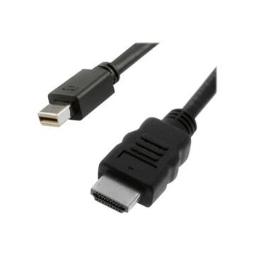 VALUE - Videokabel - DisplayPort / HDMI - HDMI (M) bis Mini DisplayPort (M) - 2 m - abgeschirmt