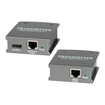 Roline HDMI Extender over TP, Cat.6 - Erweiterung für Video/Audio - HDMI - bis zu 50 m