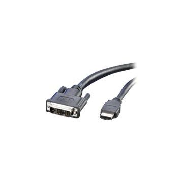 VALUE - Videokabel - HDMI / DVI - HDMI (M) bis DVI-D (M) - 1 m - Schwarz
