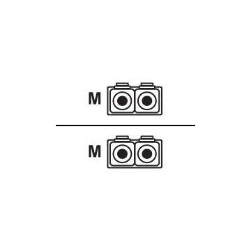 Roline LWL - Patch-Kabel - LC Multi-Mode (M) bis LC Multi-Mode (M) - 5 m - Glasfaser - 50/125 Mikrometer