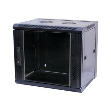 VALUE - Schrank - Wandschrank - Schwarz, RAL 7021 - 18U - 48.3 cm (19")