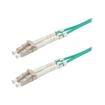 Roline LWL - Patch-Kabel - LC Multi-Mode (M) bis LC Multi-Mode (M) - 15 m - Glasfaser - 50/125 Mikrometer