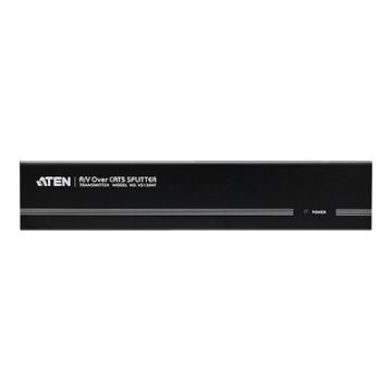 ATEN VanCryst VS1204T Cat 5 Audio/Video Splitter Transmitter Unit - Erweiterung für Video/Audio - 4 Anschlüsse - bis zu 300 m