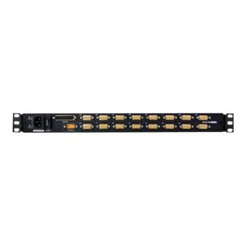 ATEN Slideaway CL5716N - KVM-Konsole mit KVM-Switch - 16 Anschlüsse - PS/2, USB - 48.3 cm ( 19" ) - Rack