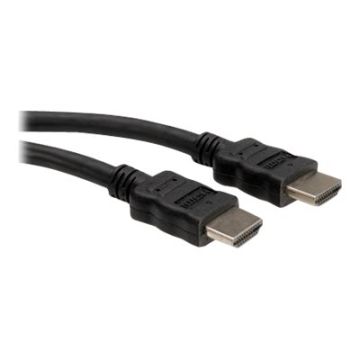Roline HDMI High Speed Cable with Ethernet - HDMI mit Ethernetkabel - HDMI (M) bis HDMI (M) - 15 m - abgeschirmt - Schwarz