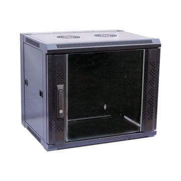 VALUE - Schrank - Wand montierbar - Schwarz, RAL 7021 - 6U - 48.3 cm (19")