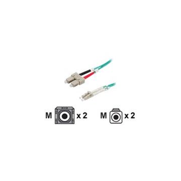Roline LWL - Patch-Kabel - LC Multi-Mode (M) bis SC multi-mode (M) - 1 m - Glasfaser - 50/125 Mikrometer