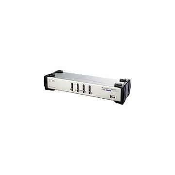 ATEN MasterView Dual-View CS-1744 - KVM-/Audio-/USB-Switch - 4 x KVM/Audio/USB - 1 lokaler Benutzer - Desktop