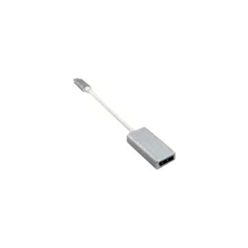 Roline - Externer Videoadapter - USB Type-C - DisplayPort - Aluminium