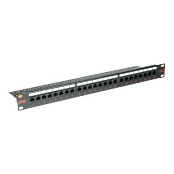 Roline - Patch Panel - Schwarz - 19" - 24 Ports