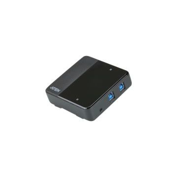 ATEN US234 - USB-Umschalter für die gemeinsame Nutzung von Peripheriegeräten - 2 x SuperSpeed USB 3.0 - Desktop