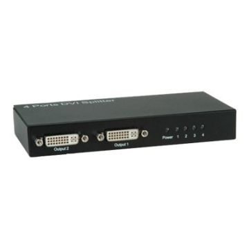 VALUE - Video-Verteiler - 4 x DVI - Desktop