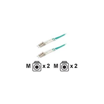 Roline LWL - Patch-Kabel - LC Multi-Mode (M) bis LC Multi-Mode (M) - 5 m - Glasfaser - 50/125 Mikrometer