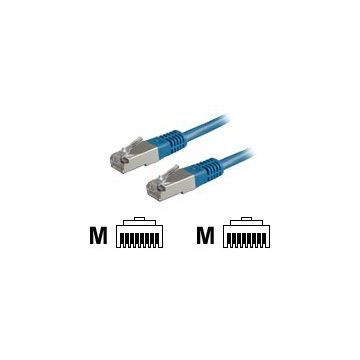 Roline S/FTP - Patch-Kabel - RJ-45 (M) bis RJ-45 (M) - 15 m - SFTP - CAT 6e