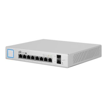 Ubiquiti US-8-150W UniFi Switch, 8 Gigabit RJ45 Ports - Desktop - PoE+