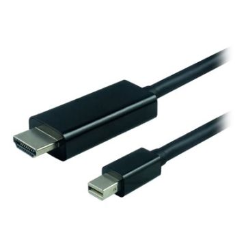VALUE - Videokabel - DisplayPort / HDMI - Mini DisplayPort (M) bis HDMI (M) - 1 m - abgeschirmt