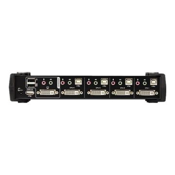 ATEN CubiQ CS1784A - KVM-/Audio-Switch - 4 x KVM/Audio - 1 lokaler Benutzer - Desktop