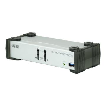 ATEN CS1912 KVMP Switch - KVM-/Audio-/USB-Switch - USB - 2 x KVM/Audio/USB - 1 lokaler Benutzer - Desktop