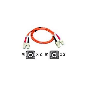 Roline LWL - Patch-Kabel - SC multi-mode (M) bis SC multi-mode (M) - 3 m - Glasfaser - 62,5/125 Mikrometer